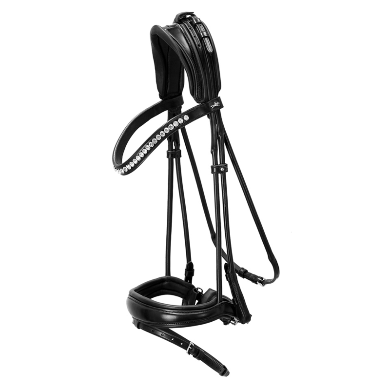Schockemohle Westminster Bridle - Black/Silver